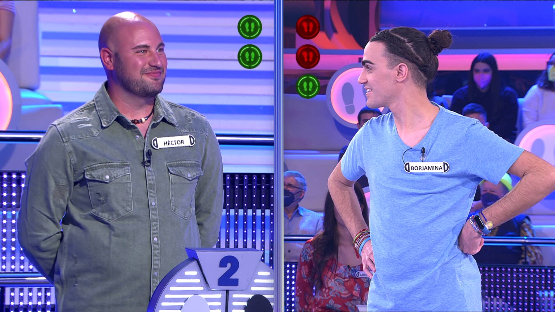Borja, ante su rival m&aacute;s duro en 26 programas en &lsquo;&iexcl;Ahora caigo!&rsquo;: &iexcl;le quita dos comodines!