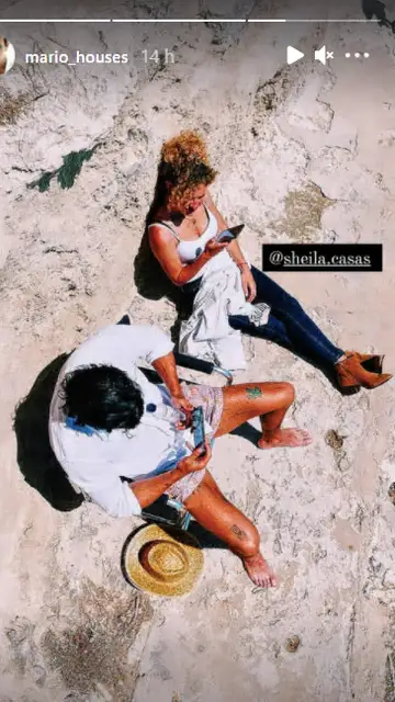 Mario Casas y su hermana Sheila Mario Casas y su hermana Sheila