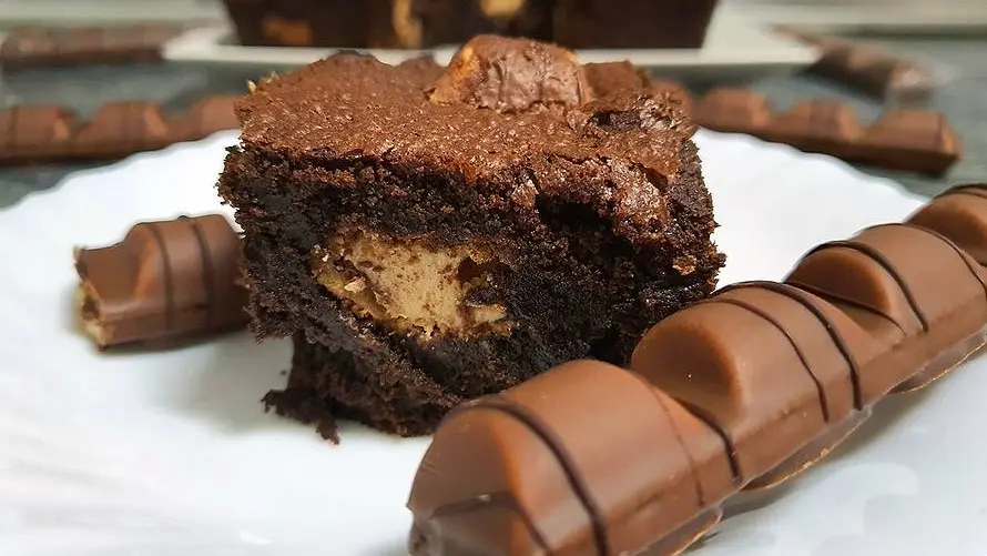 Brownie de Kinder Bueno Brownie de Kinder Bueno
