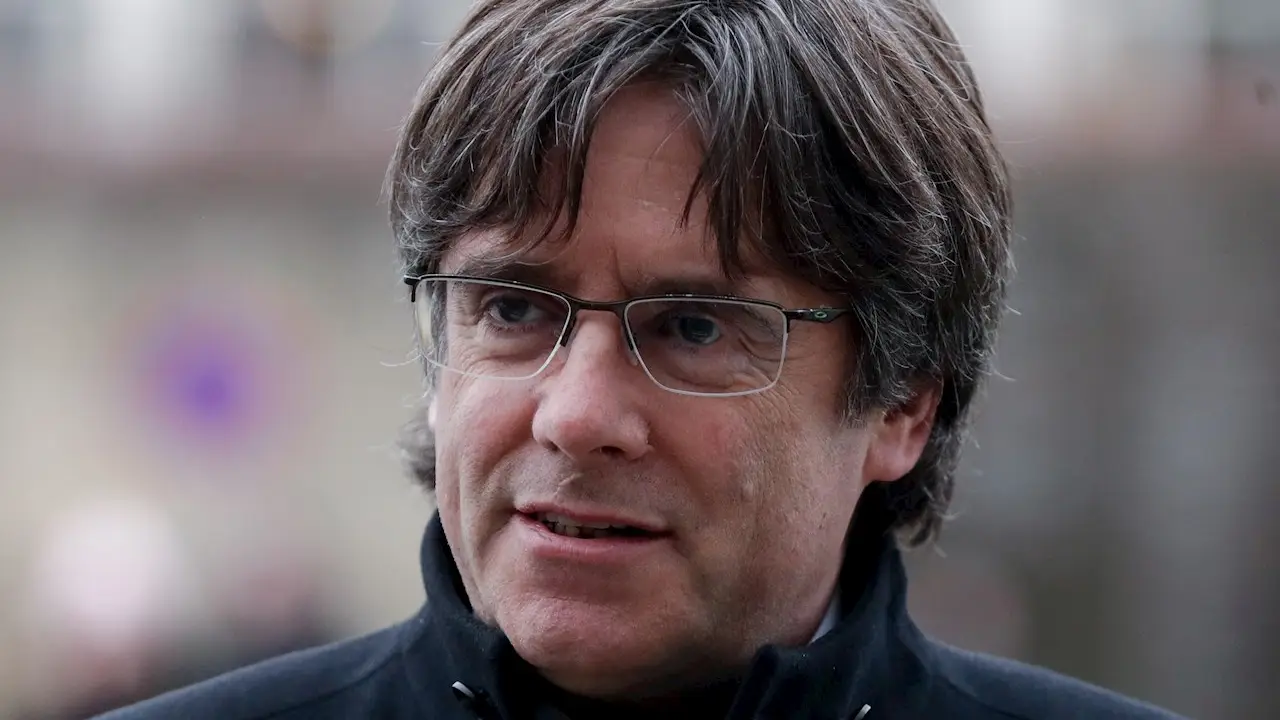 Expresidente de la Generalitat de Catalu&ntilde;a, Carles Puigdemont