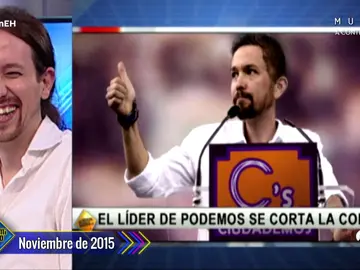 ¡Increíble! 'El Hormiguero 3.0' ya predijo el cambio de imagen de Pablo Iglesias ¡Increíble! 'El Hormiguero 3.0' ya predijo el cambio de imagen de Pablo Iglesias