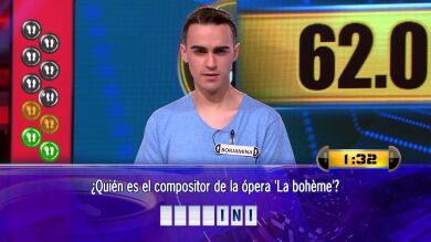 Borja, a repetir hazaña por segundo Duelo Final consecutivo: 62.001 euros en juego en ‘¡Ahora caigo!’