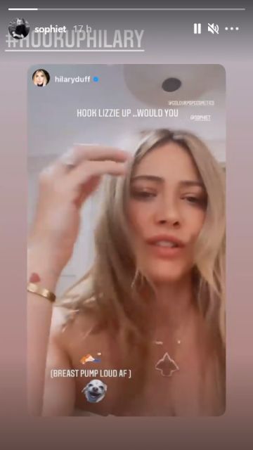 El vídeo de Hilary Duff compartido por Sophie Turner