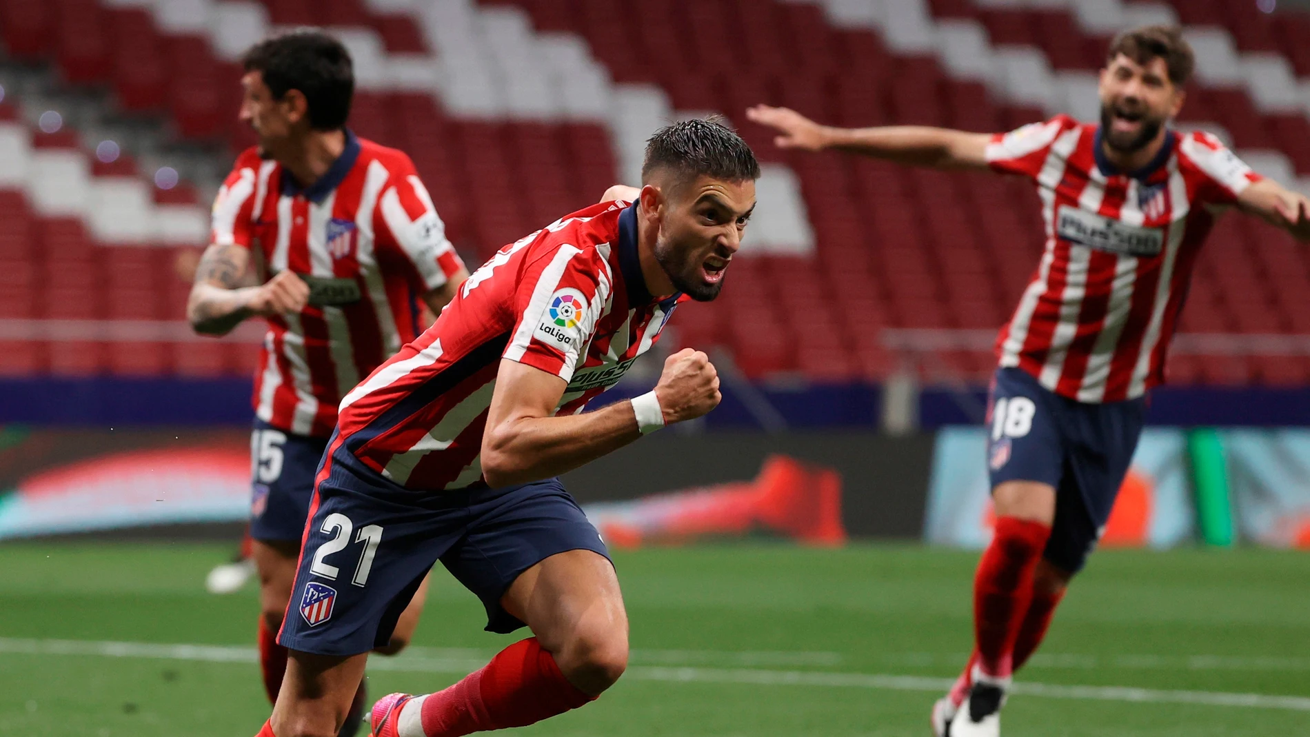 El Atlético de Madrid da un paso de gigante hacia el título de Liga