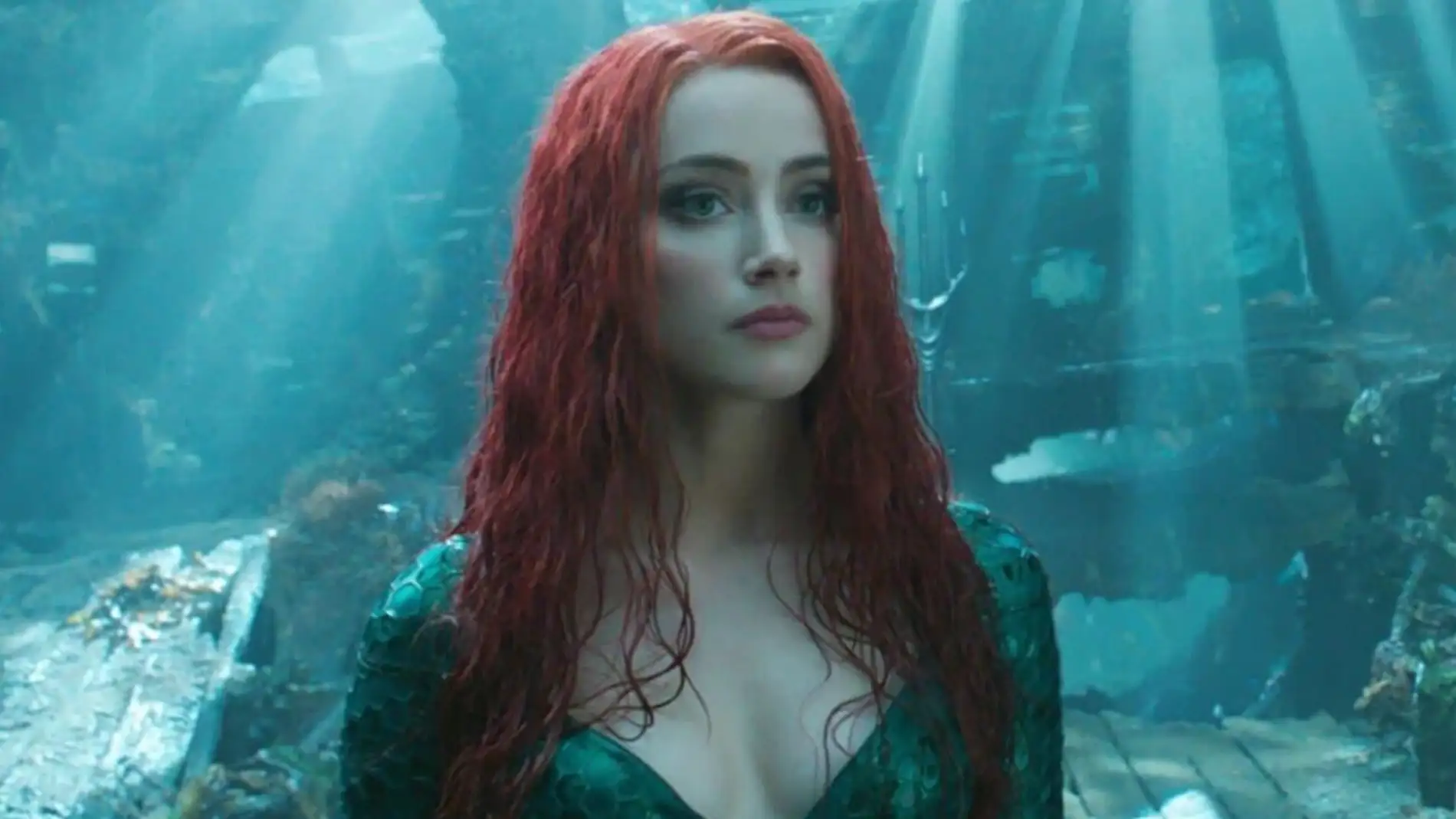 Amber Heard como Mera en 'Aquaman' 