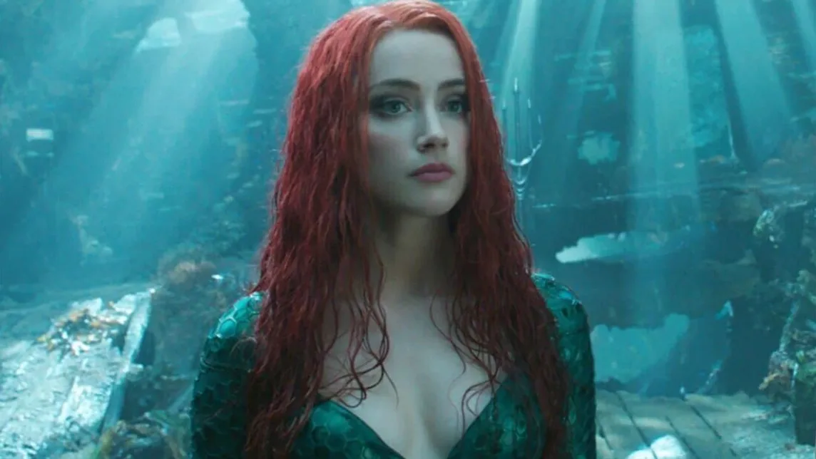 Amber Heard como Mera en 'Aquaman' Amber Heard como Mera en 'Aquaman'