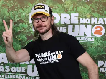Santiago Segura durante la presentación de la película "Padre no hay más que uno 2". Santiago Segura durante la presentación de la película "Padre no hay más que uno 2".