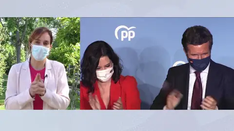 Mónica García: "Ayuso ha apagado las alarmas de la pandemia para sacar un rédito político" Mónica García: "Ayuso ha apagado las alarmas de la pandemia para sacar un rédito político"