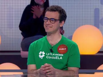 La camiseta de Pablo para dar visibilidad a la ELA: "Un granito de arena" La camiseta de Pablo para dar visibilidad a la ELA: "Un granito de arena"