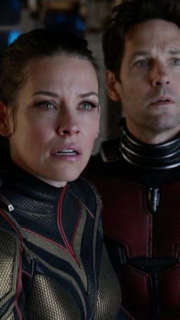 Evangeline Lilly y Paul Rudd en 'Ant-Man y la Avispa'