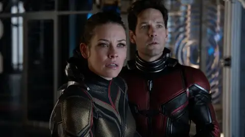 Evangeline Lilly y Paul Rudd en 'Ant-Man y la Avispa' Evangeline Lilly y Paul Rudd en 'Ant-Man y la Avispa'
