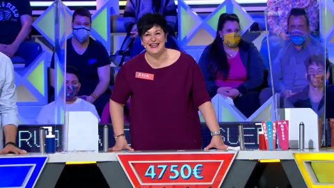 El impecable juego de Ana en ‘La ruleta de la suerte’  El impecable juego de Ana en ‘La ruleta de la suerte’