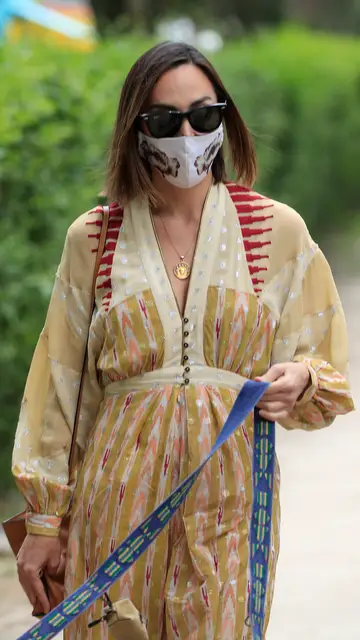 Tamara Falcó, con sus suegros en la hípica Tamara Falcó, con sus suegros en la hípica