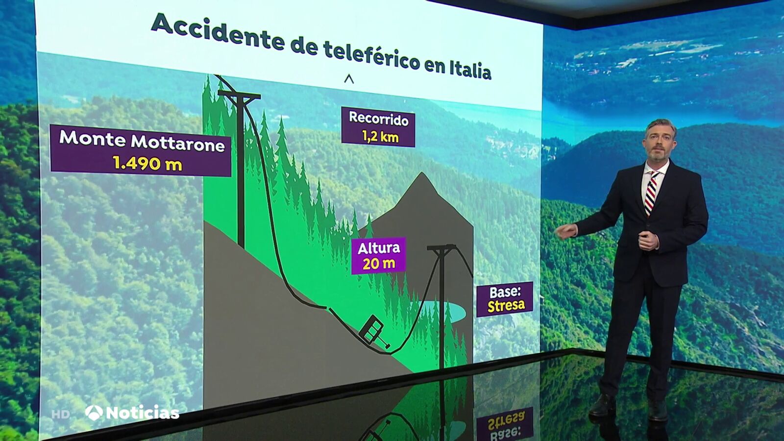 Las claves del mortal accidente del teleférico en el norte de Italia