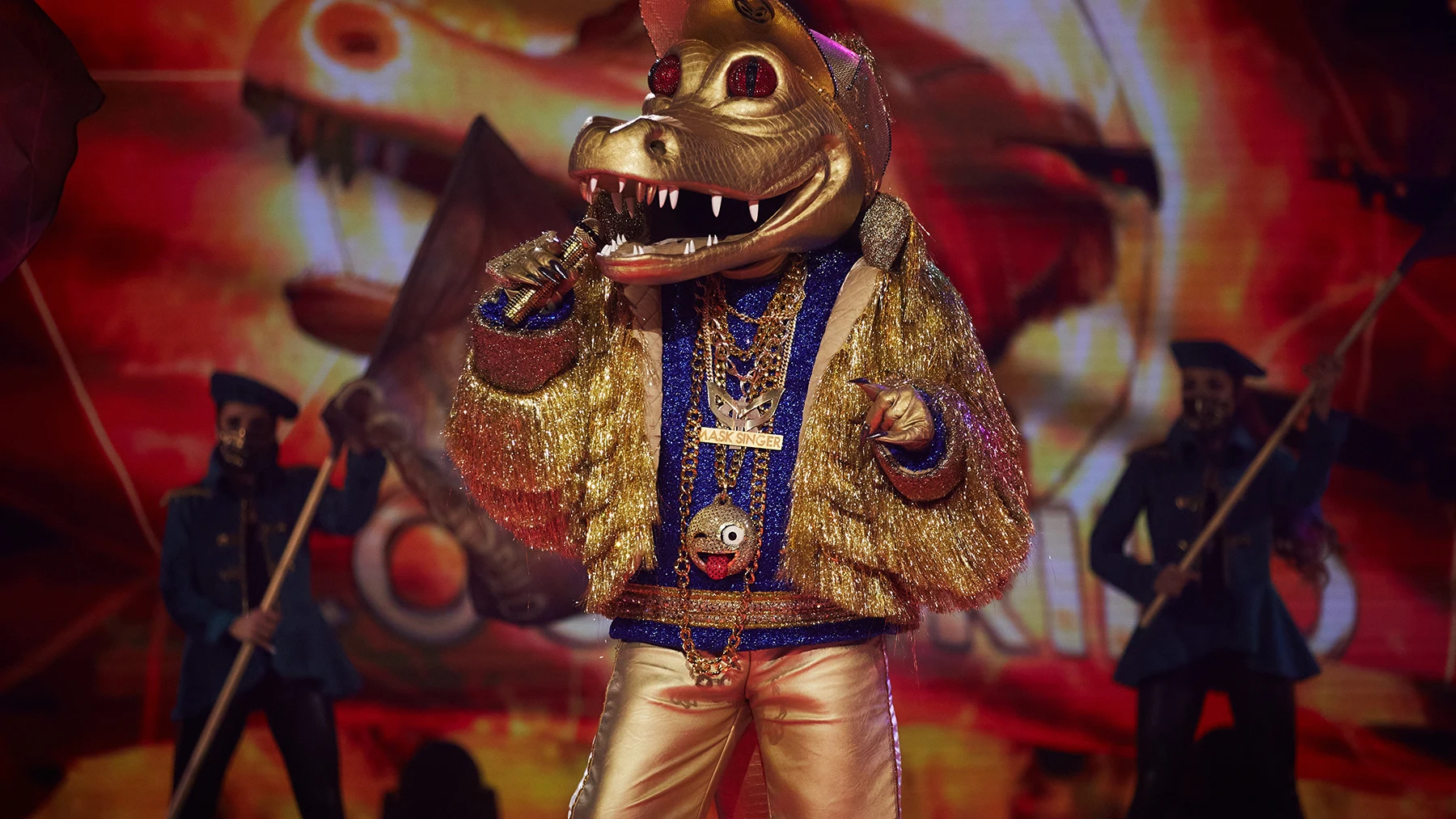 El Cocodrilo se desvive en ‘Mask Singer’ al ritmo de ‘Born in the USA’