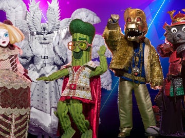 Las 5 máscaras de la Gala 1 de 'Mask Singer 2', ¿a cuál desvelaremos?