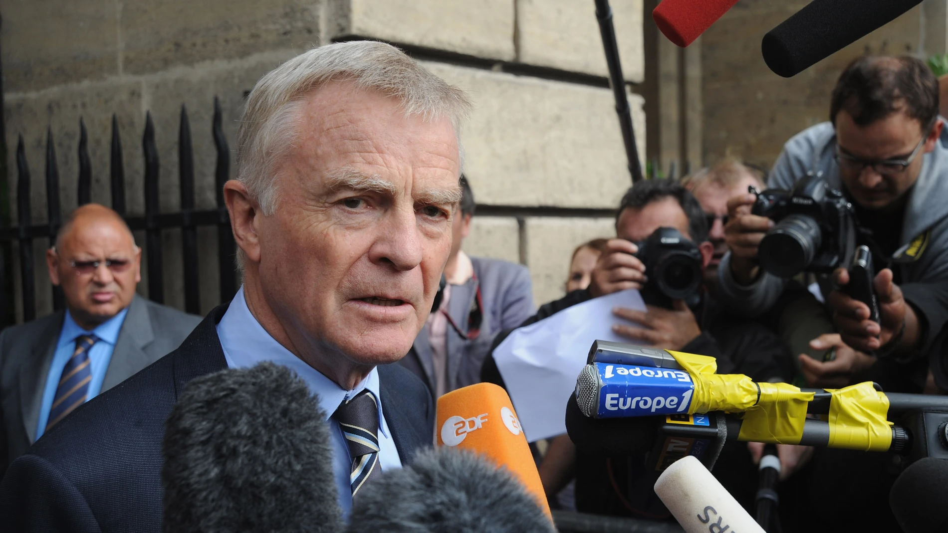Max Mosley, expresidente de la FIA Max Mosley, expresidente de la FIA