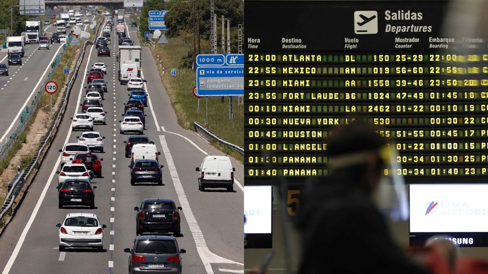 El coche será el transporte más usado por los españoles este verano, según las agencias de viajes