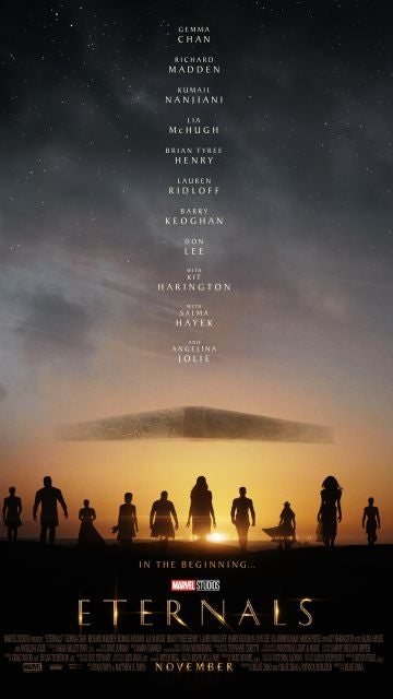 Póster de 'Eternals'