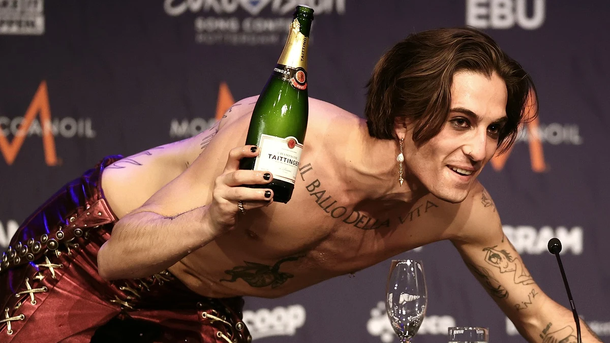Damiano David en Eurovisión 2021 Damiano David en Eurovisión 2021