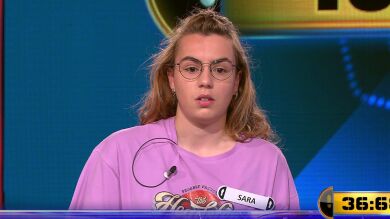 Sara, a por 48.500 euros en su primer Duelo Final de ‘¡Ahora caigo!’