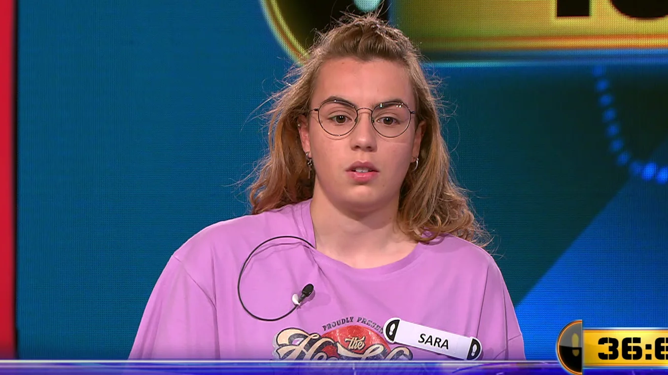 Sara, a por 48.500 euros en su primer Duelo Final de &lsquo;&iexcl;Ahora caigo!&rsquo;
