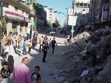 Aparecen las primeras imágenes de Gaza tomadas por un dron tras 11 días de bombardeos