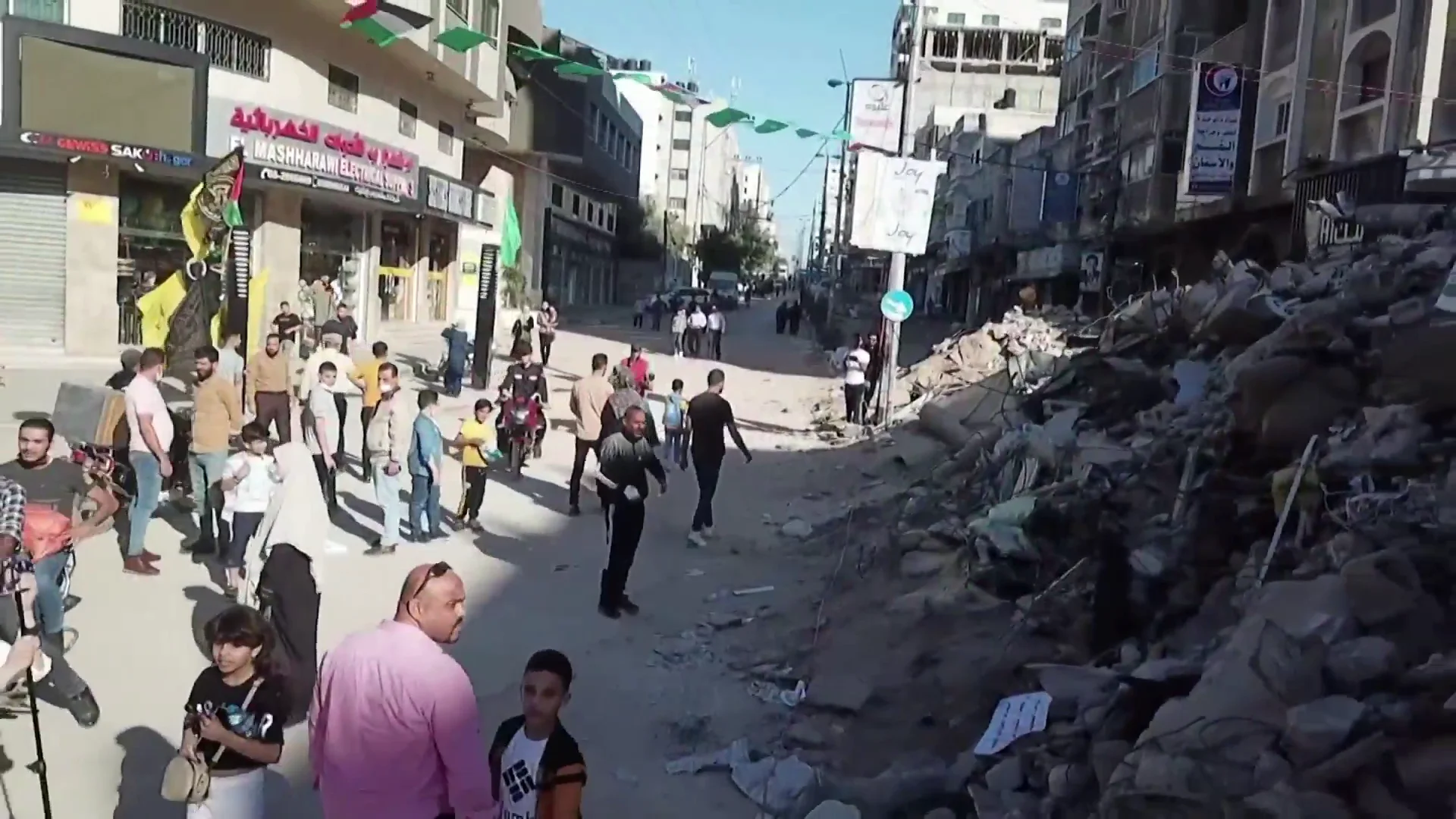 Aparecen las primeras im&aacute;genes de Gaza tomadas por un dron tras 11 d&iacute;as de bombardeos