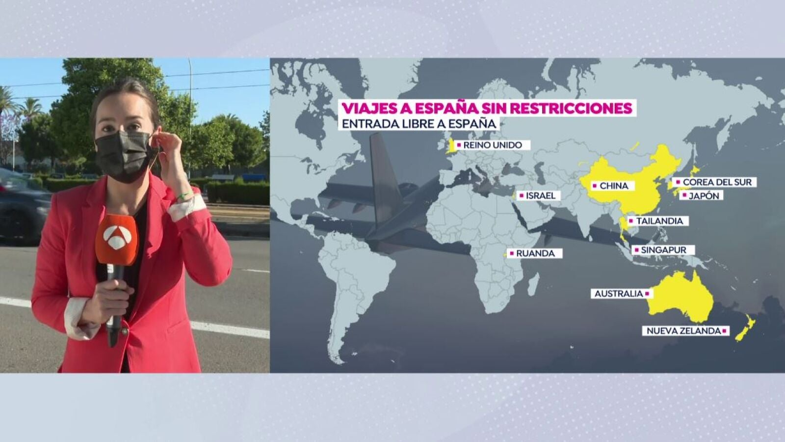 España relaja las restricciones para entrar en el país a 10 nacionalidades