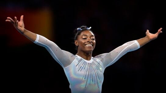 La campeona ol&iacute;mpica de gimnasia art&iacute;stica Simone Biles