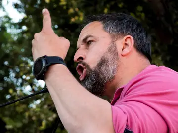 El presidente de VOX, Santiago Abascal El presidente de VOX, Santiago Abascal