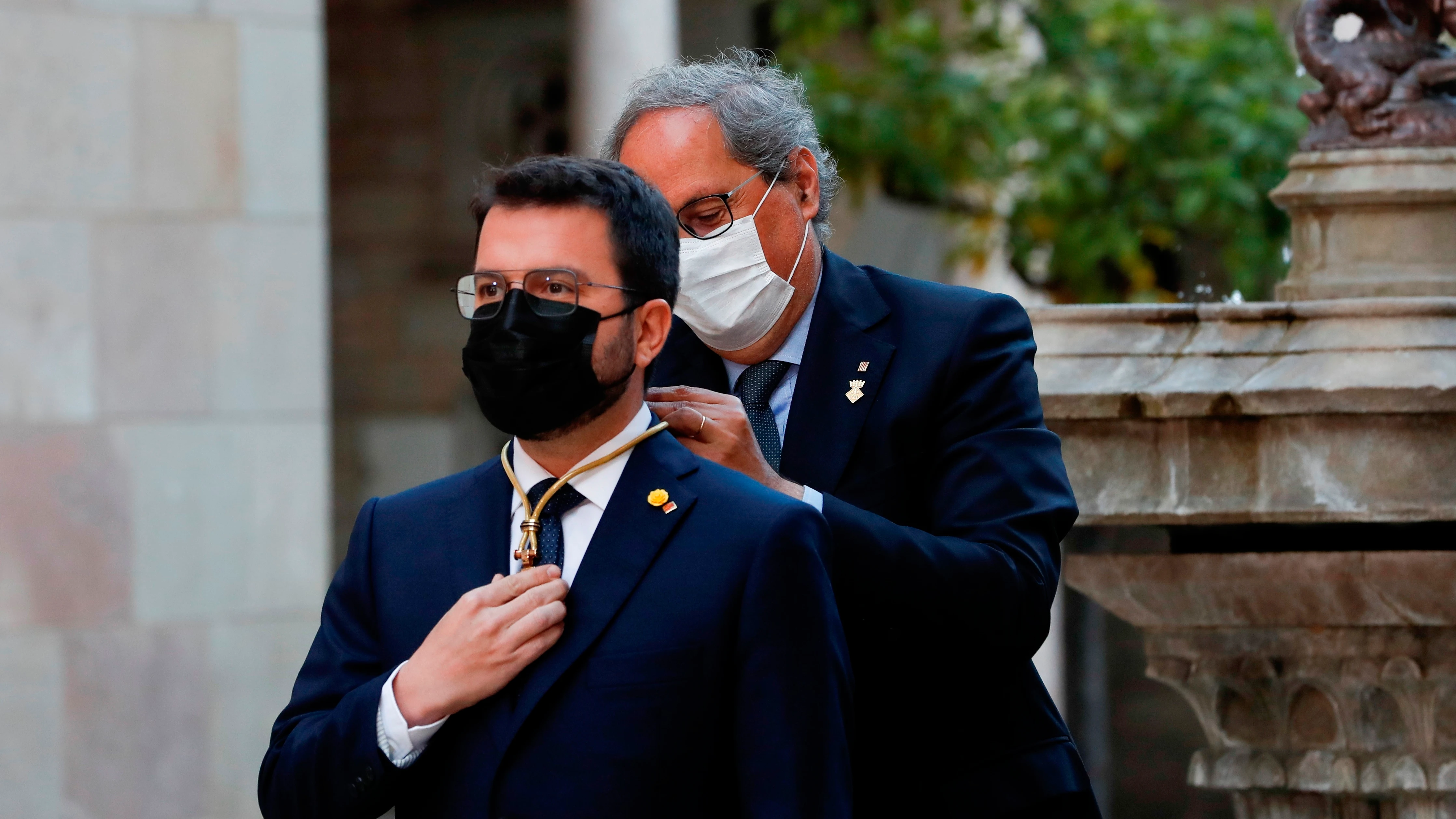 Pere Aragonès toma posesión como presidente de la Generalitat Pere Aragonès toma posesión como presidente de la Generalitat