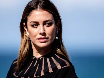 Blanca Suárez posando ante los medios Blanca Suárez posando ante los medios