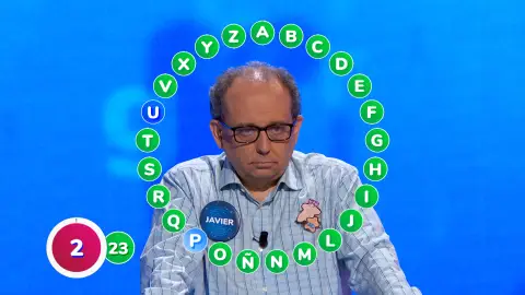 Javier se impone tras una titánica lucha contra reloj frente a Pablo en ‘El Rosco’ Javier se impone tras una titánica lucha contra reloj frente a Pablo en ‘El Rosco’