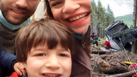 La lucha por la vida del pequeño Eitan, el único superviviente del trágido accidente del teleférico en Italia La lucha por la vida del pequeño Eitan, el único superviviente del trágido accidente del teleférico en Italia
