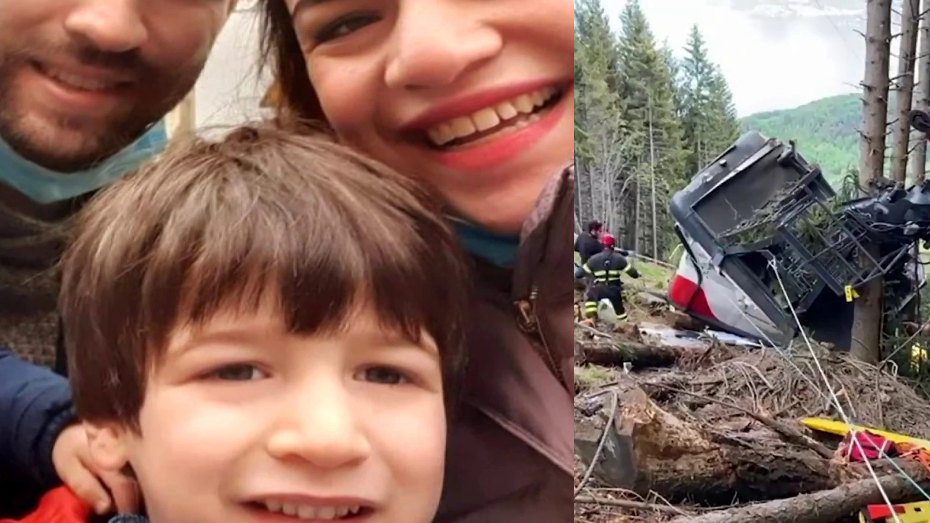 La lucha por la vida del pequeño Eitan, el único superviviente del trágido accidente del teleférico en Italia La lucha por la vida del pequeño Eitan, el único superviviente del trágido accidente del teleférico en Italia