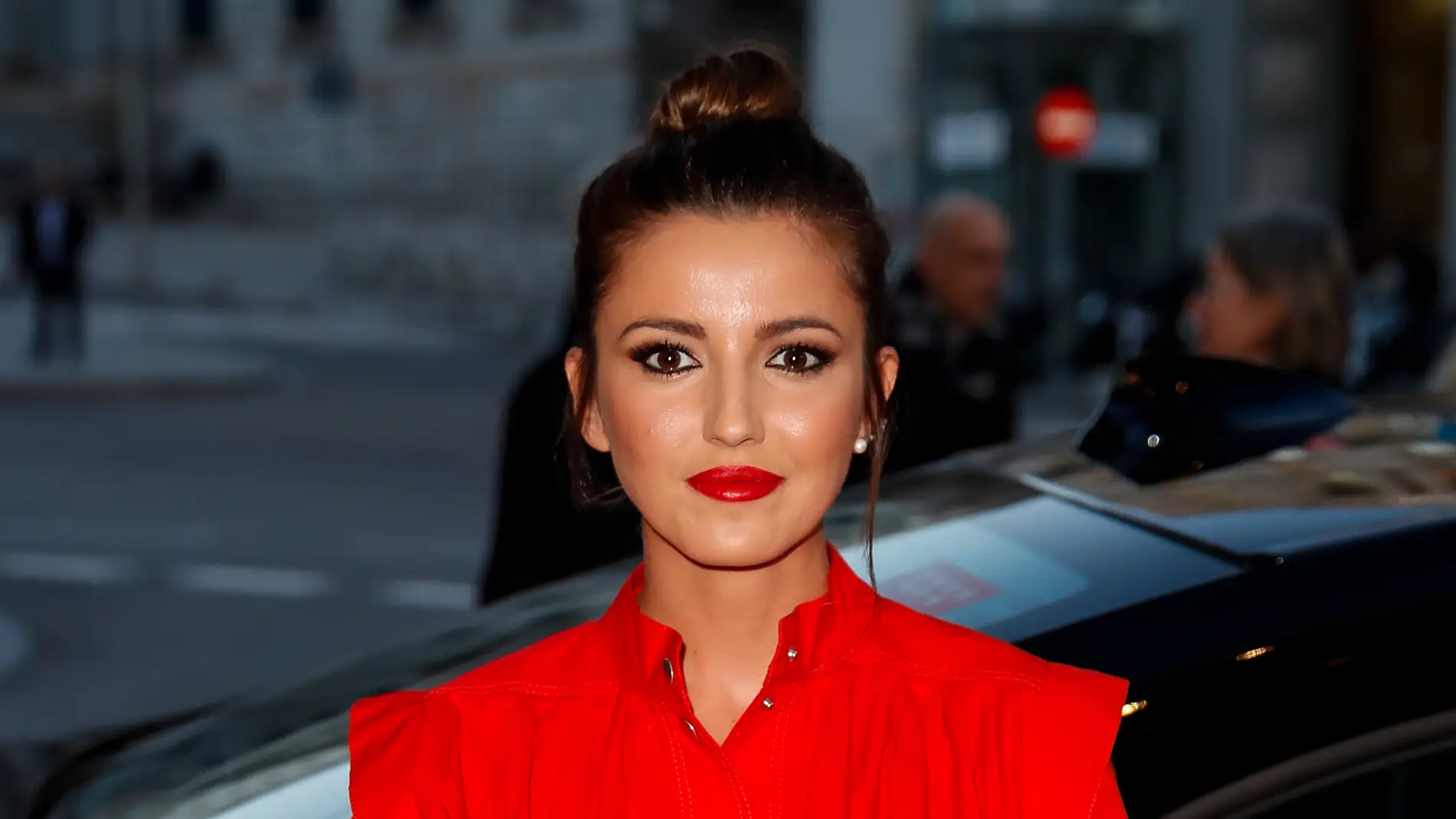 Alexandra Pereira acude a un evento en Madrid