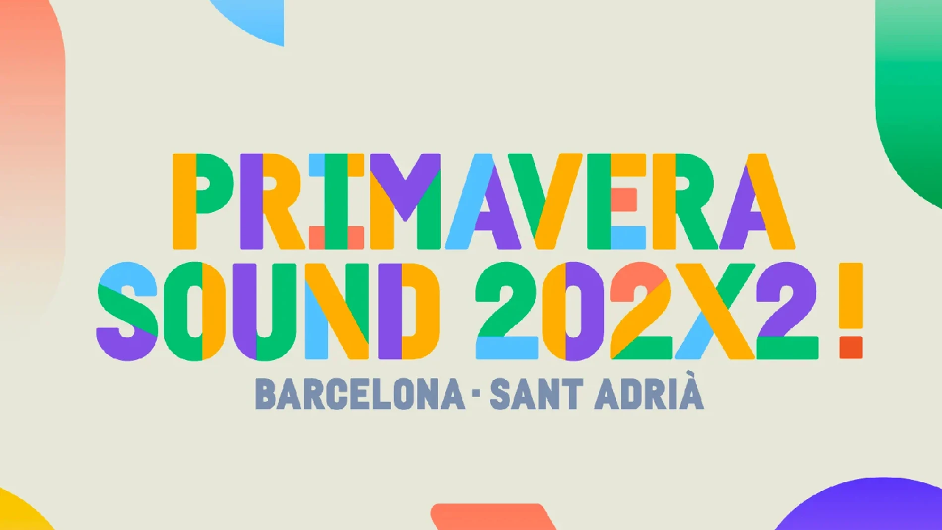Cartel del Primavera Sound 2022