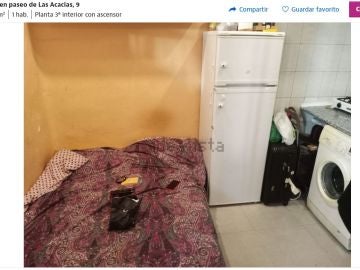 Anuncio de Idealista: Se vende una vivienda de 14 m2 por 66.000 euros en Madrid