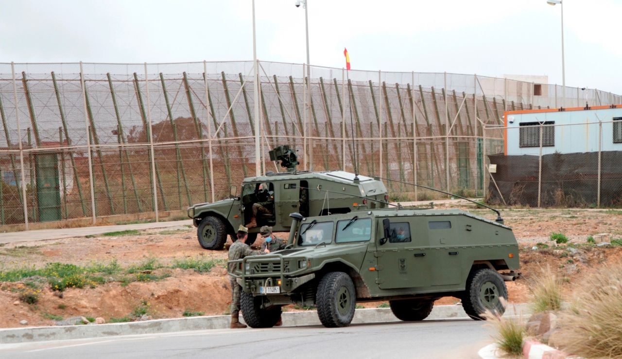 El Ej&eacute;rcito, desplegado en Ceuta