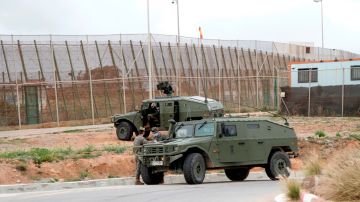 El Ej&eacute;rcito, desplegado en Ceuta