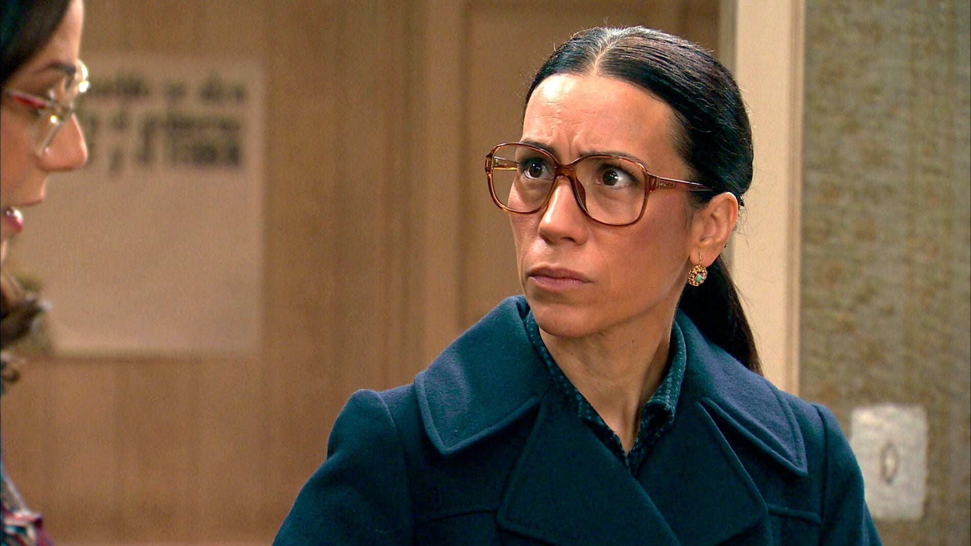 Manolita, aterrada por ocultar el secreto de Zúñiga a Cristina y Quintero