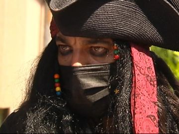 'Jack Sparrow' consigue casarse en Vigo
