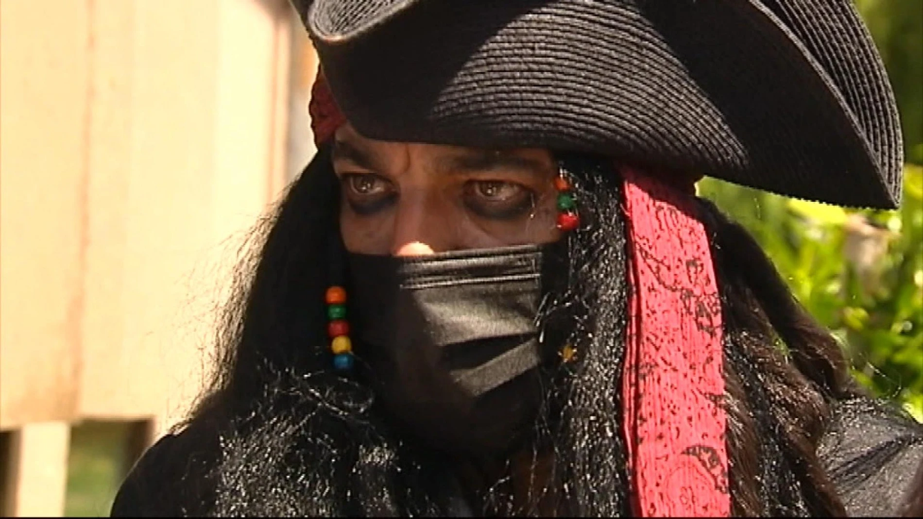 'Jack Sparrow' consigue casarse en Vigo