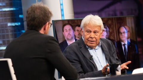 ¿Es Felipe González partidario de los indultos? El expresidente responde a Pablo Motos 