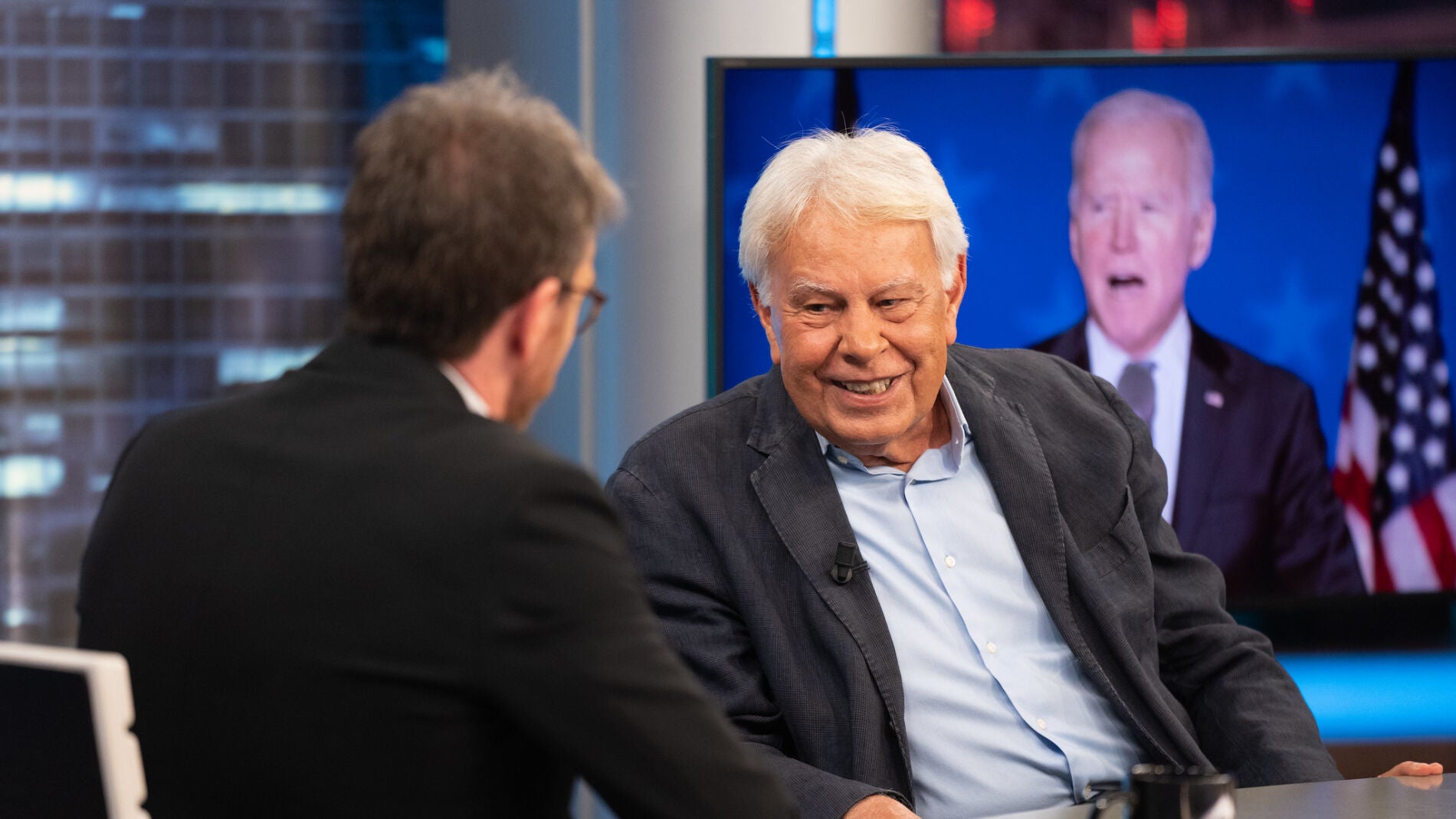 Felipe Gonz&aacute;lez valora los primeros meses de Gobierno de Joe Biden en EE.UU.: "Este no tuitea"