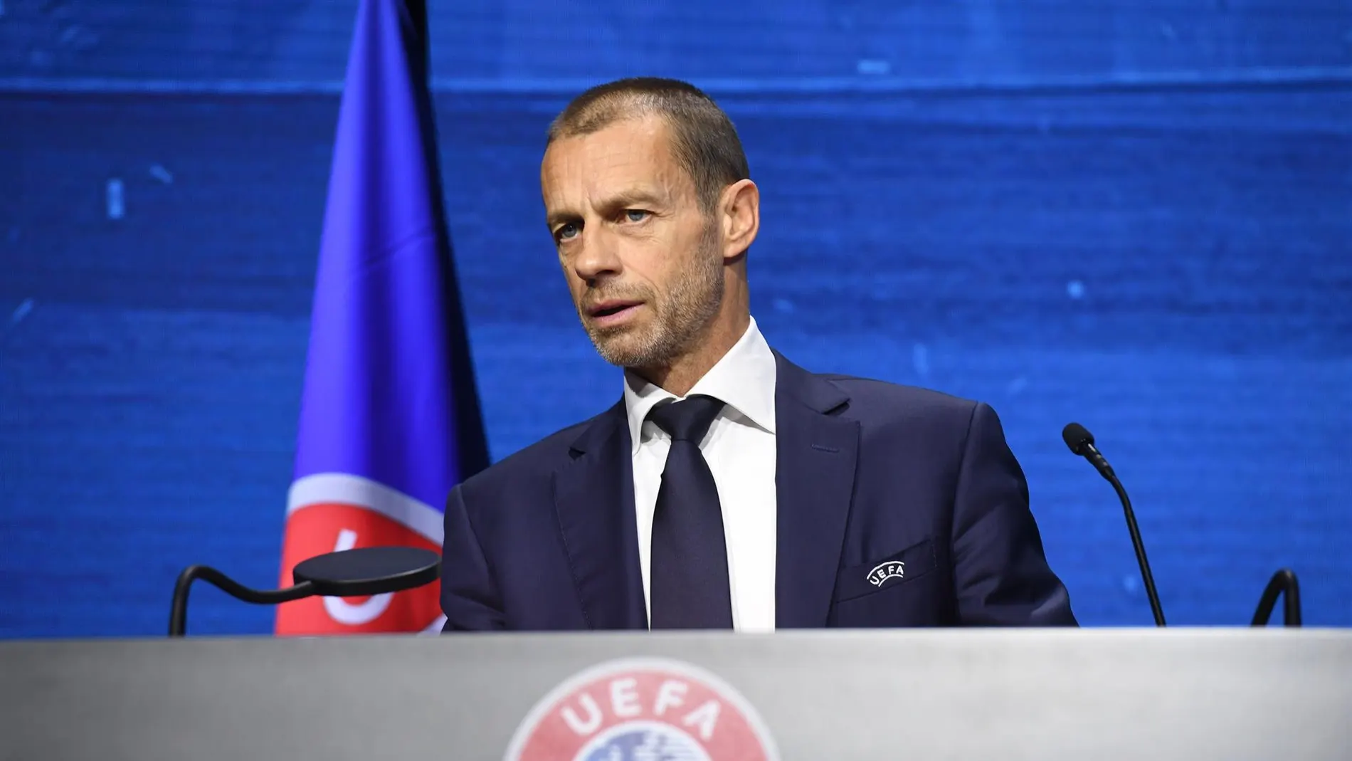 Al presidente de la UEFA, Aleksander Ceferin, no le importa que Real Madrid, Barça y Juventus se fueran