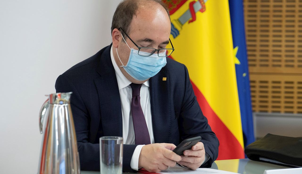 El titular de Política Territorial, Miquel Iceta El titular de Política Territorial, Miquel Iceta