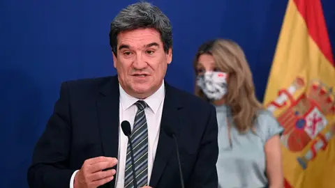 José Luis Escrivá y Yolanda Díaz ERTE