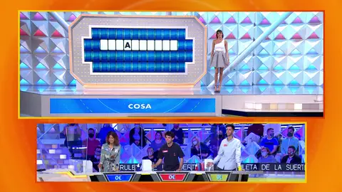 El bloqueo total de todos los concursantes ante un panel de la palabra casi imposible El bloqueo total de todos los concursantes ante un panel de la palabra casi imposible